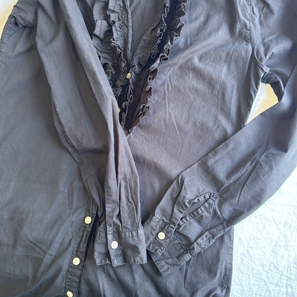 What Goes Around Comes Around Button Front Shirt Dress - Picture 7 of 11